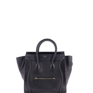 Celine Luggage Bag Smooth Leather Mini #239267C13B